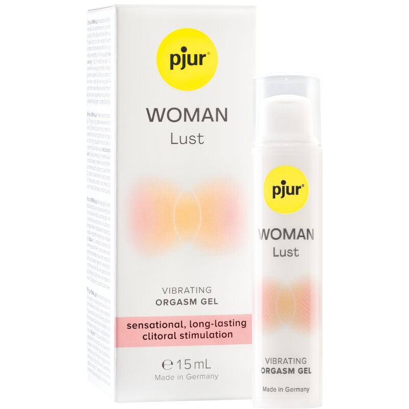La marca PJUR nos facilita esta imagen de su producto PJUR - WOMAN LUST GEL VIBRADOR PARA ORGASMO 15 ML para nuestro catálogo.