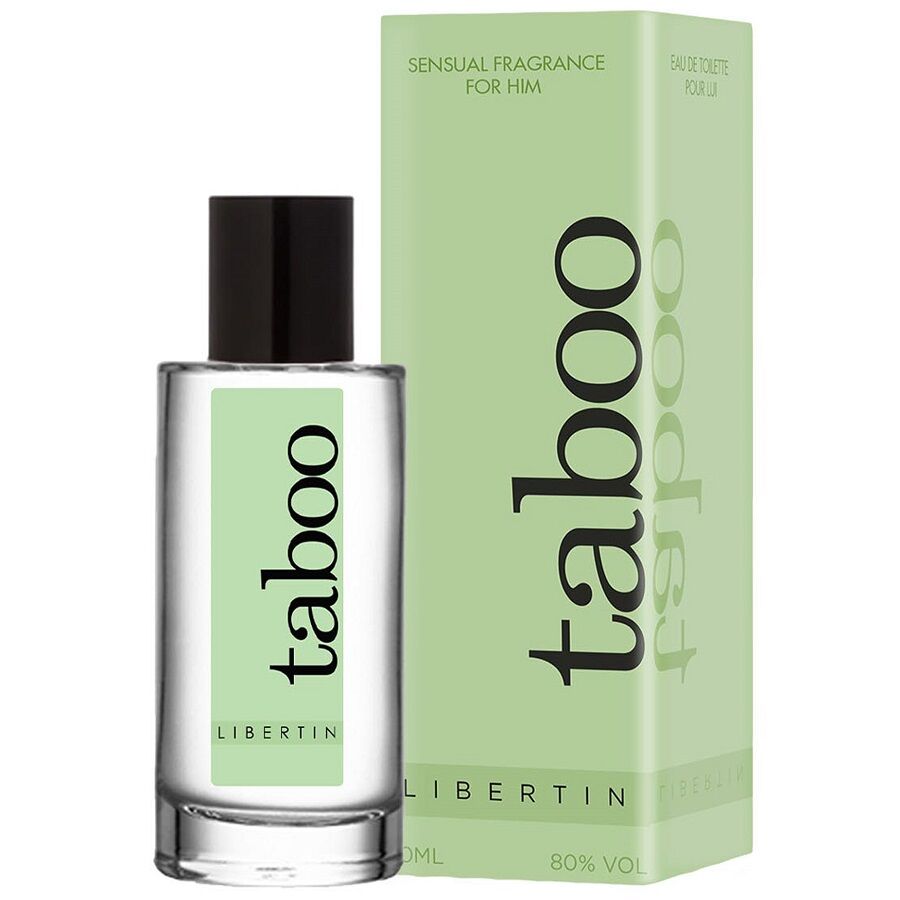 La marca RUF nos facilita esta imagen de su producto RUF - TABOO LIBERTIN PERFUME FEROMONAS MASCULINO 50ML para nuestro catálogo.