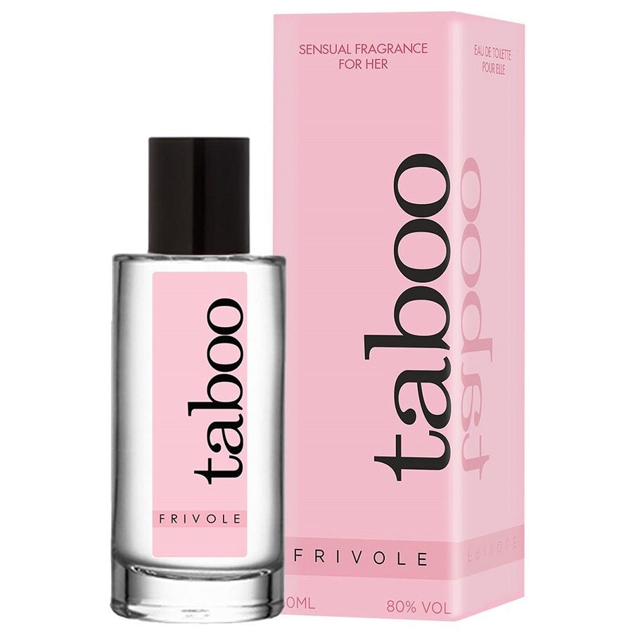La marca RUF nos facilita esta imagen de su producto RUF - TABOO PHEROMONE FRIVOLE SENSUAL 50ML para nuestro catálogo.