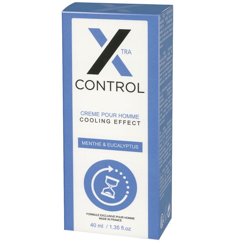 La marca RUF nos facilita esta imagen de su producto RUF - X CONTROL CREMA EFECTO FRIO PARA HOMBRE 40 ML para nuestro catálogo.