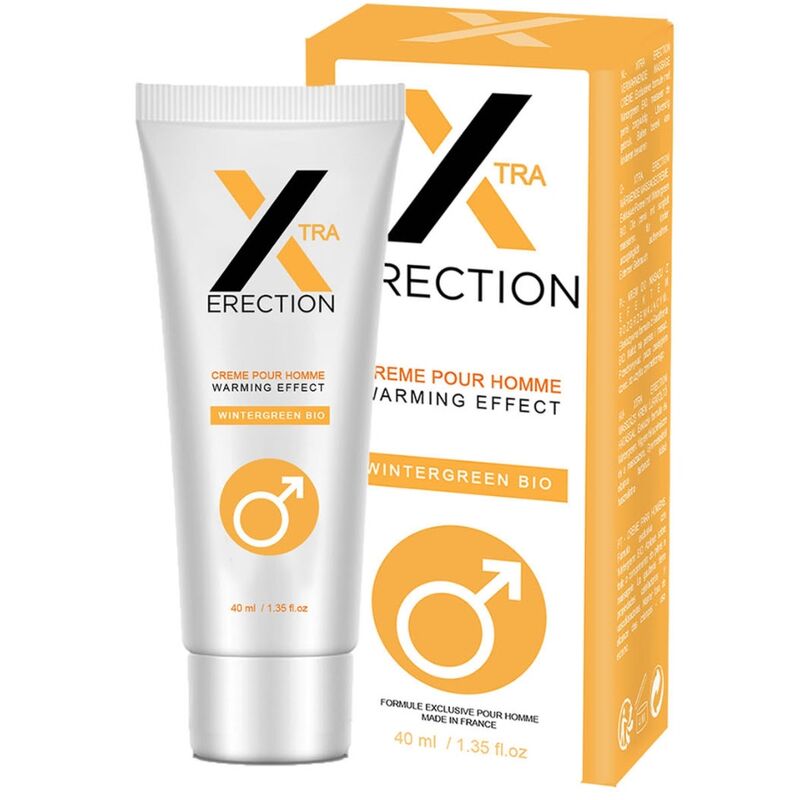 La marca RUF nos facilita esta imagen de su producto RUF - X ERECTION CREMA ERECCION EFECTO CALOR 40 ML para nuestro catálogo.