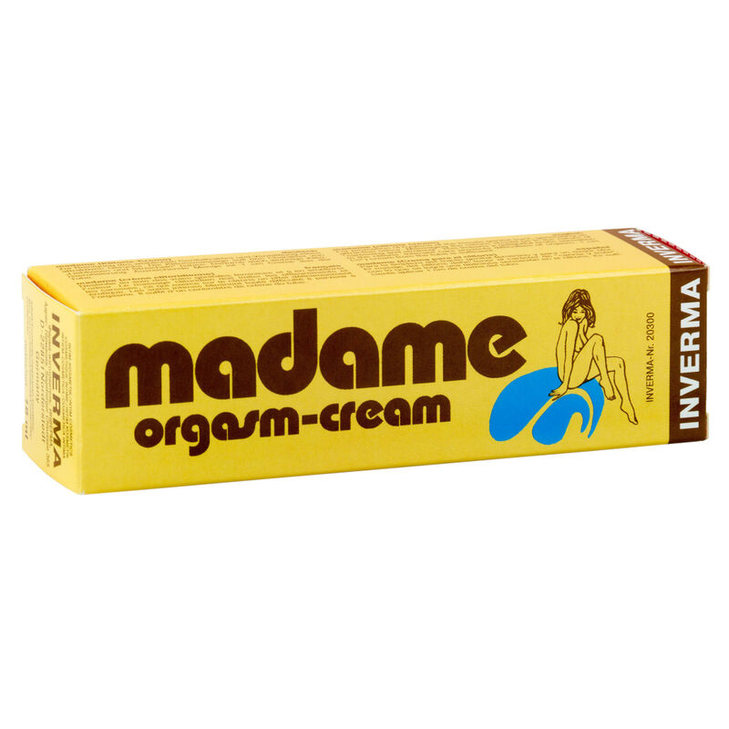 La marca INVERMA nos facilita esta imagen de su producto INVERMA - MADAME CREMA ORGASMICA para nuestro catálogo.