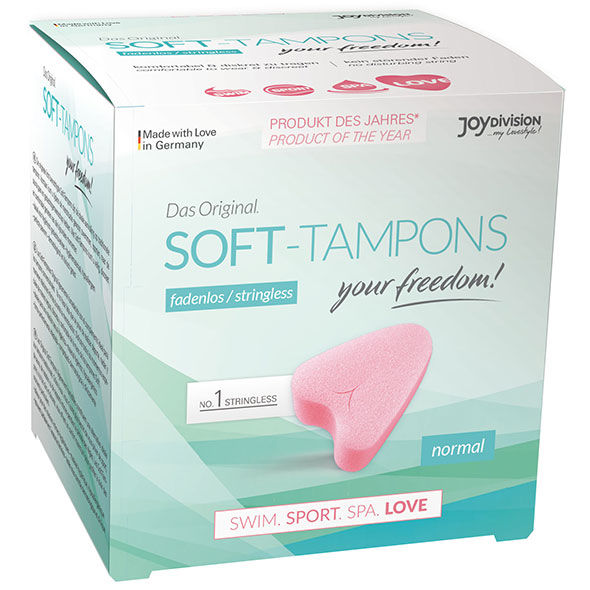 La marca JOYDIVISION SOFT-TAMPONS nos facilita esta imagen de su producto JOYDIVISION SOFT-TAMPONS - TAMPONES ORIGINALES LOVE / 3UDS para nuestro catálogo.