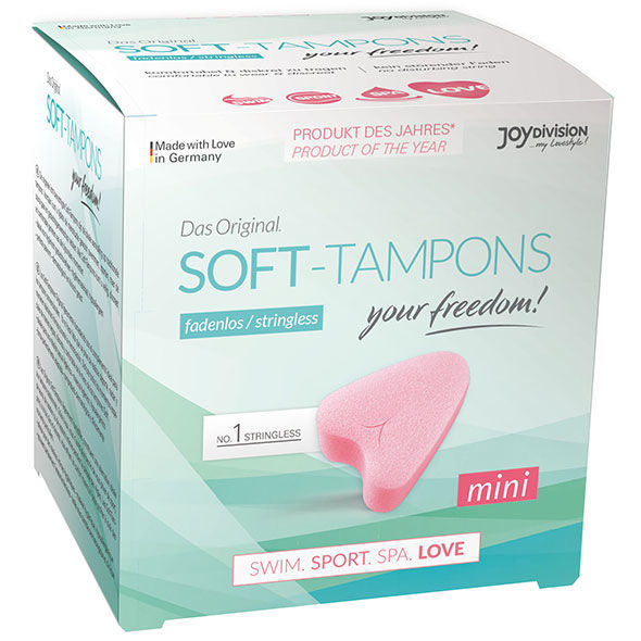 La marca JOYDIVISION SOFT-TAMPONS nos facilita esta imagen de su producto JOYDIVISION SOFT-TAMPONS - TAMPONES ORIGINALES MINI LOVE / 3UDS para nuestro catálogo.