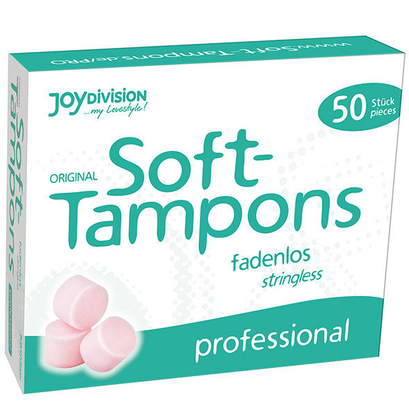 La marca JOYDIVISION SOFT-TAMPONS nos facilita esta imagen de su producto JOYDIVISION SOFT-TAMPONS - TAMPONES ORIGINALES PROFESSIONAL/ 50UDS para nuestro catálogo.