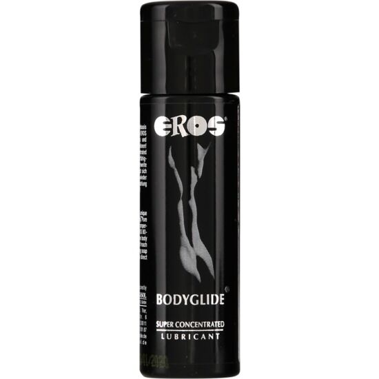 La marca EROS CLASSIC LINE nos facilita esta imagen de su producto EROS - BODYGLIDE LUBRICANTE SUPERCOCENTRADO SILICONA 30 ML para nuestro catálogo.