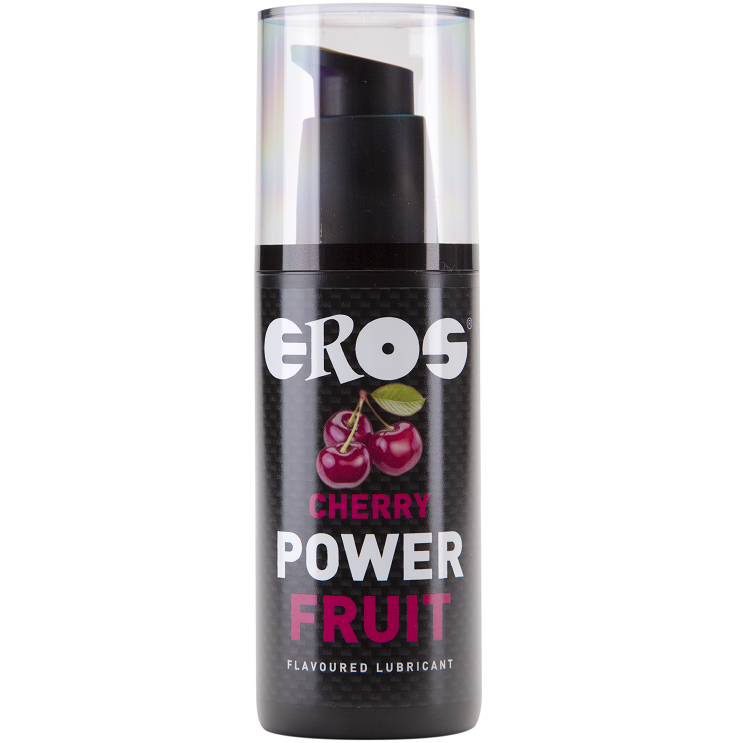 La marca EROS POWER LINE nos facilita esta imagen de su producto EROS POWER LINE - CEREZA POWER FRUIT LUBRICANTE 125 ML para nuestro catálogo.