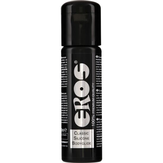 La marca EROS CLASSIC LINE nos facilita esta imagen de su producto EROS - CLASSIC SILICONA BODYGLIDE 100 ML para nuestro catálogo.