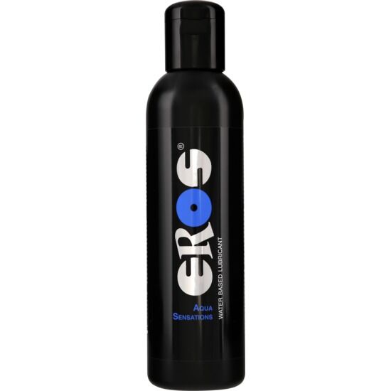 La marca EROS CLASSIC LINE nos facilita esta imagen de su producto EROS - AQUA SENSATIONS LUBRICANTE BASE AGUA 500 ML para nuestro catálogo.
