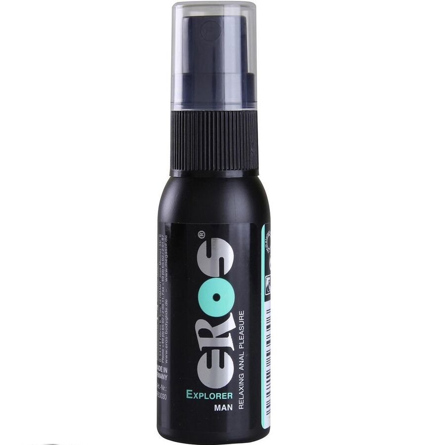 La marca EROS CLASSIC LINE nos facilita esta imagen de su producto EROS - EXPLORER SPRAY RELAJANTE ANAL PARA HOMBRE para nuestro catálogo.