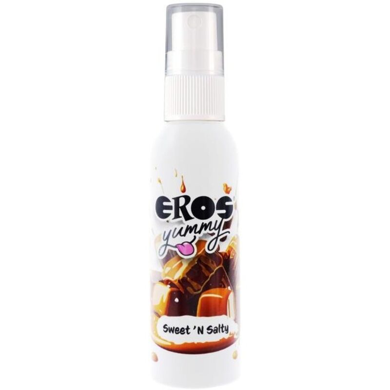 La marca EROS CLASSIC LINE nos facilita esta imagen de su producto EROS - YUMMY SPRAY CORPORAL SWEET AND SALTY 50 ML para nuestro catálogo.