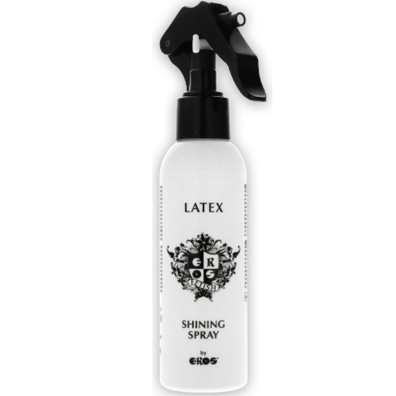 La marca EROS FETISH LINE nos facilita esta imagen de su producto EROS FETISH LINE - SPRAY PARA BRILLO ROPA LATEX 150 ML para nuestro catálogo.