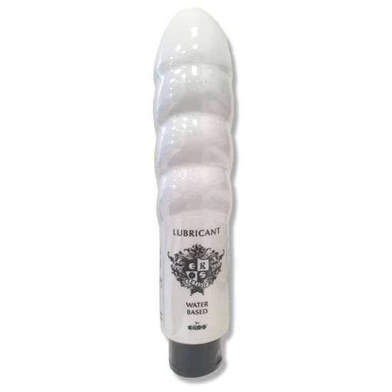 La marca EROS FETISH LINE nos facilita esta imagen de su producto EROS FETISH LINE - LUBRICANTE BASE AGUA BOTE DILDO 175 ML para nuestro catálogo.
