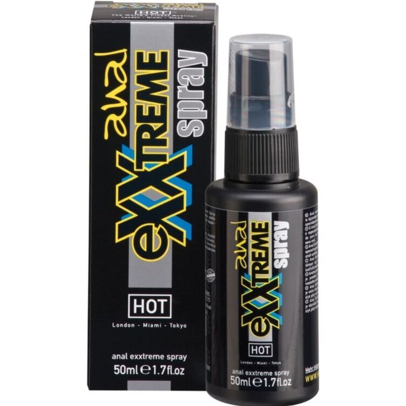 La marca HOT nos facilita esta imagen de su producto HOT - EXXTREME SPRAY ANAL 50ML para nuestro catálogo.