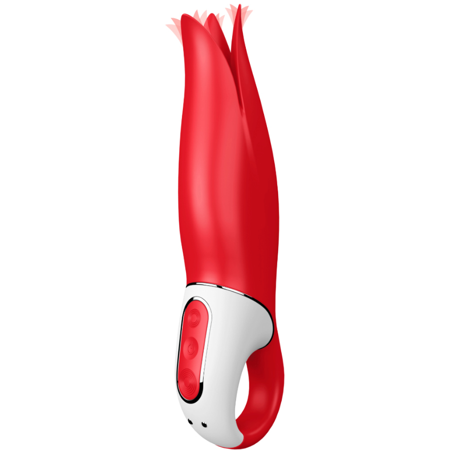 La marca SATISFYER VIBRATOR nos facilita esta imagen de su producto SATISFYER - VIBE POWER FLOWER para nuestro catálogo.