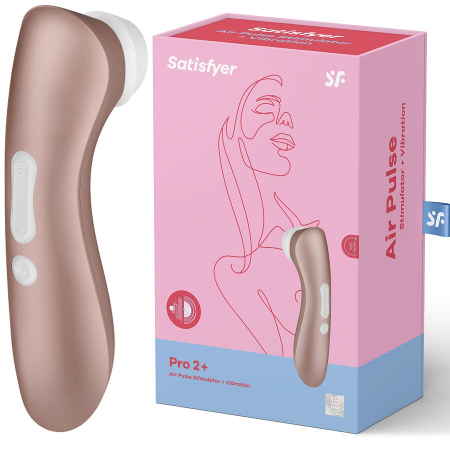 La marca SATISFYER AIR PULSE nos facilita esta imagen de su producto SATISFYER - PRO 2 VIBRATION EDICIÓN 2020 para nuestro catálogo.