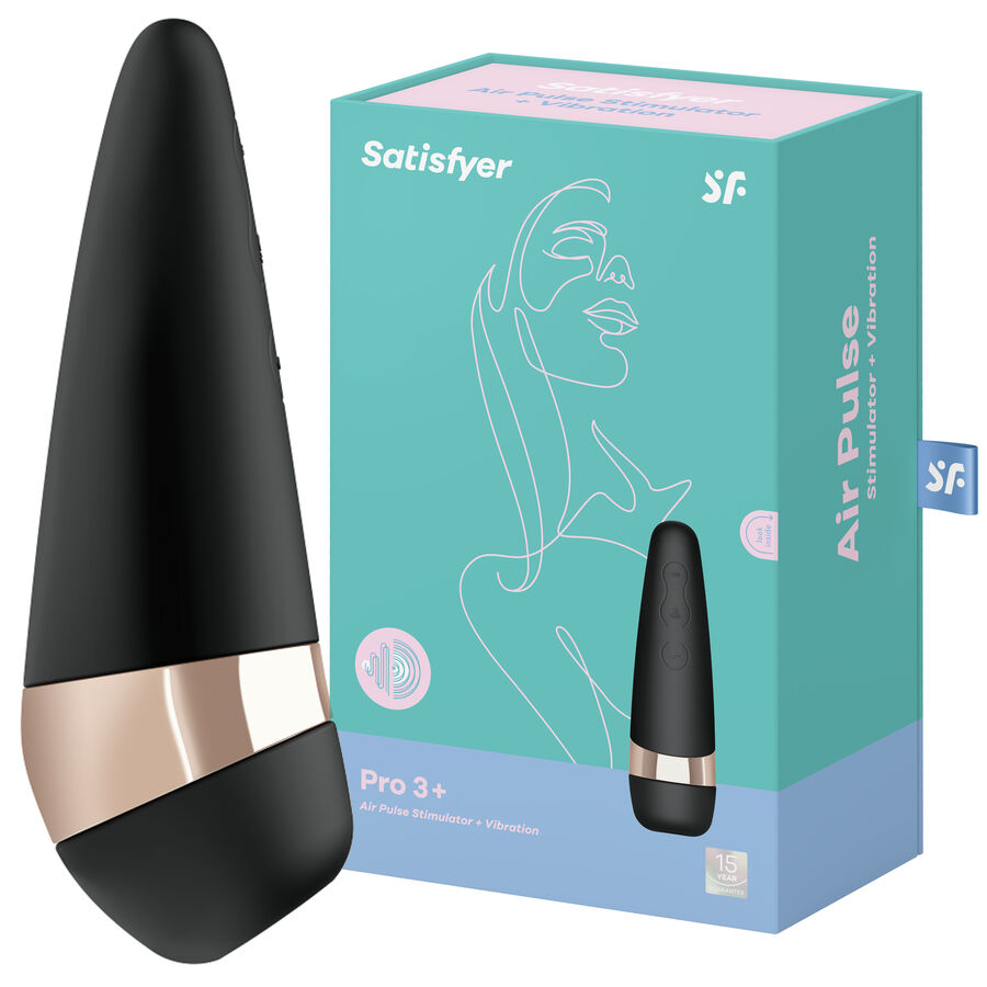 La marca SATISFYER AIR PULSE nos facilita esta imagen de su producto SATISFYER - PRO 3 VIBRATION EDICIÓN 2020 para nuestro catálogo.
