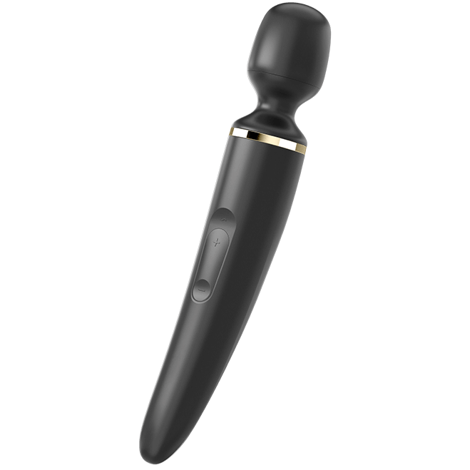 La marca SATISFYER WAND nos facilita esta imagen de su producto SATISFYER - WANDER WOMAN NEGRO para nuestro catálogo.