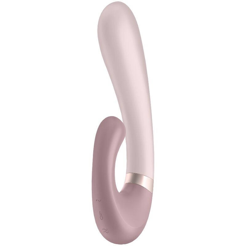 La marca SATISFYER CONNECT nos facilita esta imagen de su producto SATISFYER - HEAT WAVE VIBRADOR APP ROSA para nuestro catálogo.