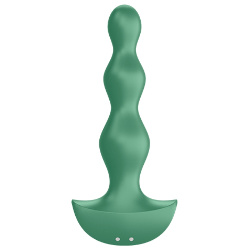 La marca SATISFYER PLUGS nos facilita esta imagen de su producto SATISFYER - LOLLI PLUG 2 PLUG VIBRATOR VERDE para nuestro catálogo.