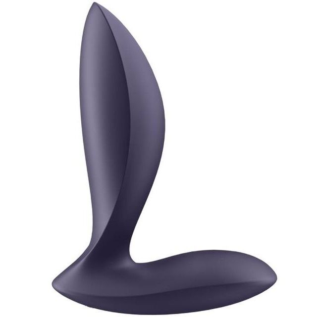 La marca SATISFYER PLUGS nos facilita esta imagen de su producto SATISFYER - POWER PLUG MORADO para nuestro catálogo.