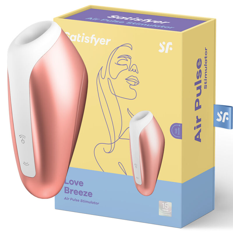 La marca SATISFYER AIR PULSE nos facilita esta imagen de su producto SATISFYER - LOVE SUCCIONADOR BREEZE COPPER para nuestro catálogo.