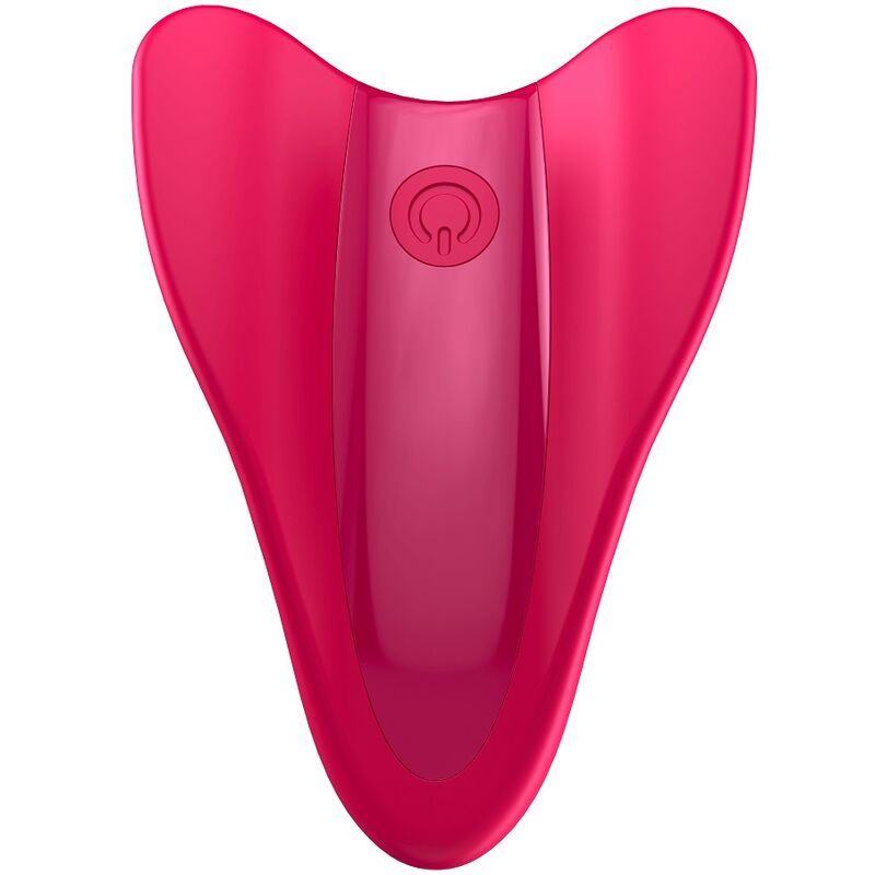 La marca SATISFYER VIBRATOR nos facilita esta imagen de su producto SATISFYER - HIGH FLY VIBRADOR DEDAL FUCHSIA para nuestro catálogo.