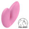 La marca SATISFYER VIBRATOR nos facilita esta imagen de su producto SATISFYER - LOVE RIOT VIBRADOR DEDAL ROSA para nuestro catálogo.