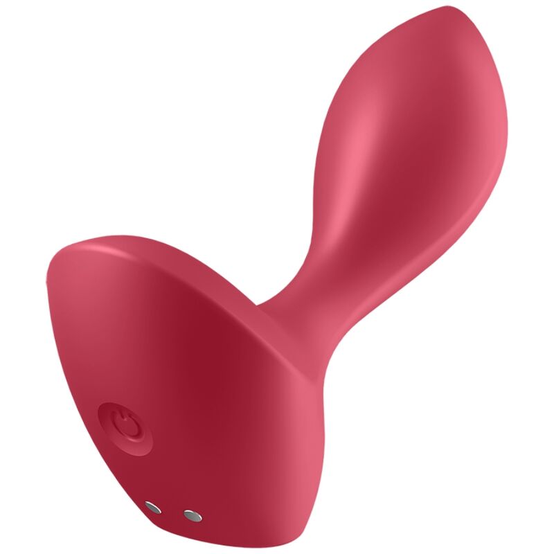 La marca SATISFYER PLUGS nos facilita esta imagen de su producto SATISFYER - BACKDOOR LOVER PLUG ANAL VIBRADOR ROJO para nuestro catálogo.