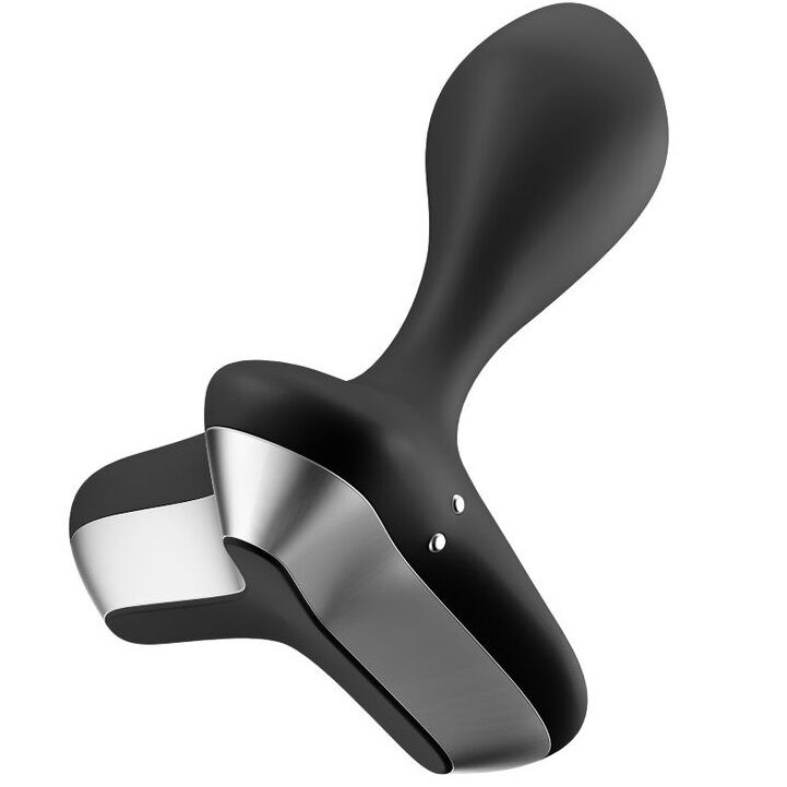 La marca SATISFYER PLUGS nos facilita esta imagen de su producto SATISFYER - GAME CHANGER PLUG VIBRADOR NEGRO para nuestro catálogo.