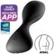 La marca SATISFYER CONNECT nos facilita esta imagen de su producto SATISFYER - TRENDSETTER PLUG VIBRADOR APP NEGRO para nuestro catálogo.