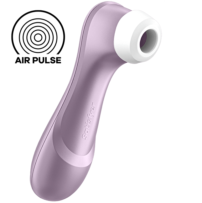 La marca SATISFYER AIR PULSE nos facilita esta imagen de su producto SATISFYER - PRO 2 ESTIMULADOR VIOLETA para nuestro catálogo.
