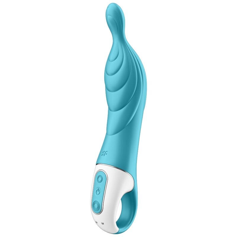 La marca SATISFYER VIBRATOR nos facilita esta imagen de su producto SATISFYER - AMAZING 2 VIBRADOR PUNTO A TURQUESA para nuestro catálogo.
