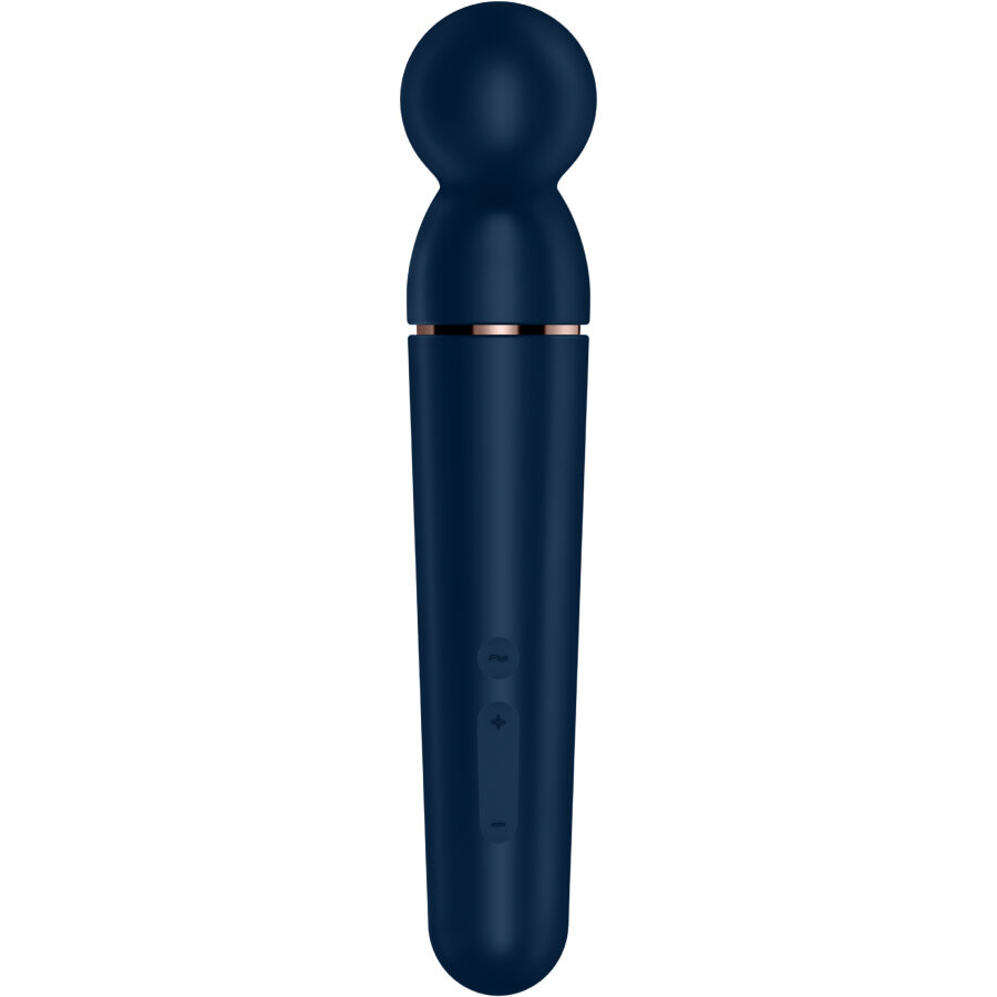La marca SATISFYER WAND nos facilita esta imagen de su producto SATISFYER - PLANET WAND-ER MASAJEADOR VIBRADOR AZUL para nuestro catálogo.