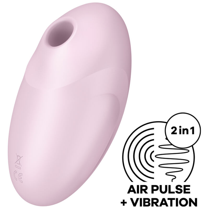 La marca SATISFYER AIR PULSE nos facilita esta imagen de su producto SATISFYER - VULVA LOVER 3 ESTIMULADOR Y VIBRADOR ROSA para nuestro catálogo.