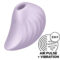La marca SATISFYER AIR PULSE nos facilita esta imagen de su producto SATISFYER - PEARL DIVER ESTIMULADOR Y VIBRADOR VIOLETA para nuestro catálogo.