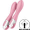 La marca SATISFYER VIBRATOR nos facilita esta imagen de su producto SATISFYER - AIR PUMP VIBRATOR 2 ROSA para nuestro catálogo.