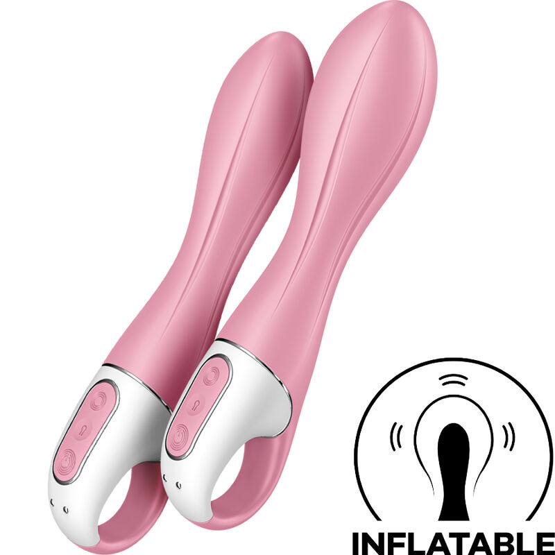 La marca SATISFYER VIBRATOR nos facilita esta imagen de su producto SATISFYER - AIR PUMP VIBRATOR 2 ROSA para nuestro catálogo.