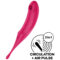 La marca SATISFYER AIR PULSE nos facilita esta imagen de su producto SATISFYER - TWIRLING PRO ESTIMULADOR Y VIBRADOR ROJO para nuestro catálogo.