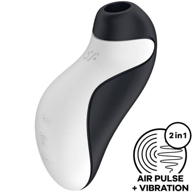 La marca SATISFYER AIR PULSE nos facilita esta imagen de su producto SATISFYER - ORCA AIR PULSE STIMULATOR + VIBRATION para nuestro catálogo.