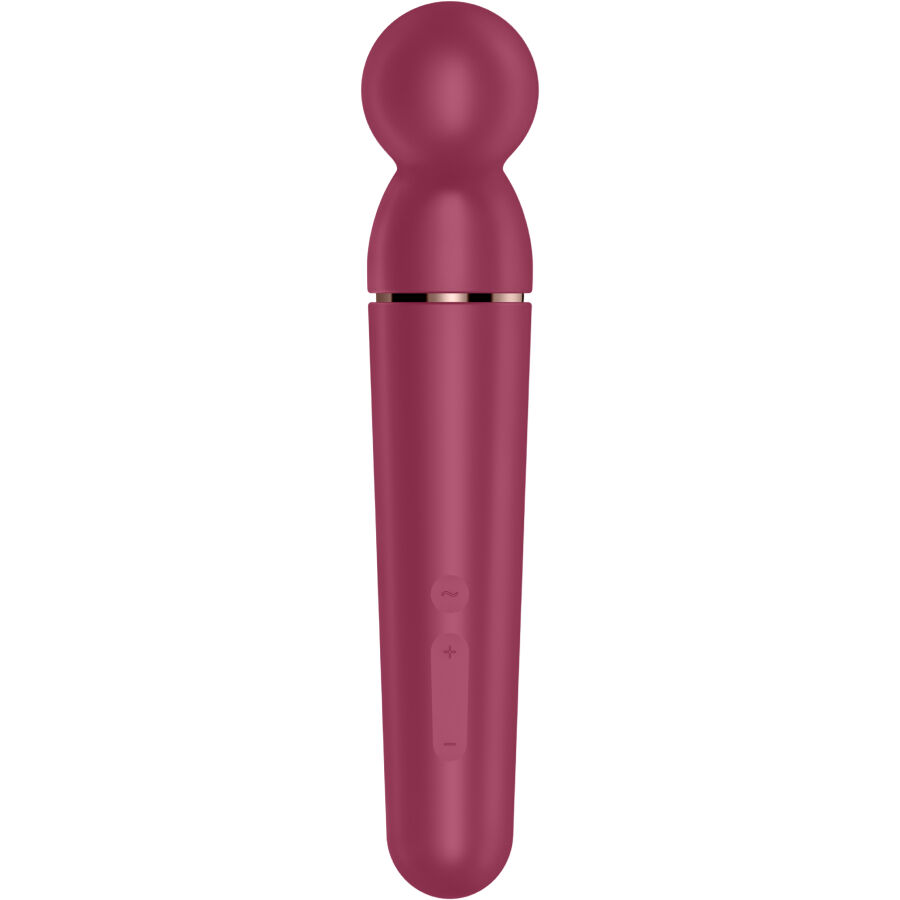La marca SATISFYER WAND nos facilita esta imagen de su producto SATISFYER - PLANET WAND-ER MASAJEADOR VIBRADOR BERRY para nuestro catálogo.