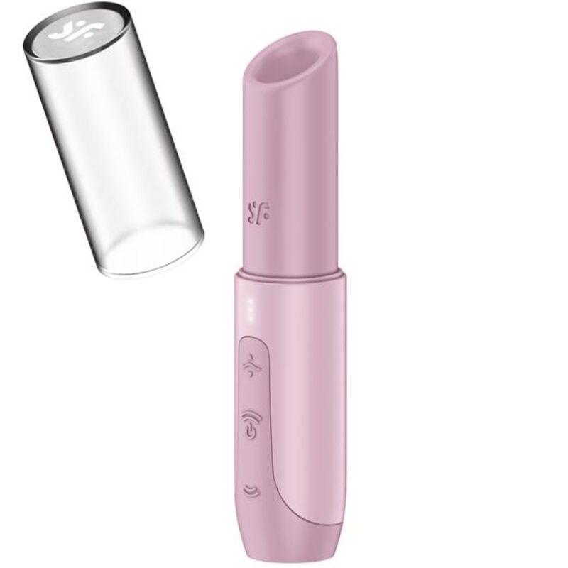 La marca SATISFYER AIR PULSE nos facilita esta imagen de su producto SATISFYER - SECRET KISS ESTIMULADOR CLÍTORIS POR ONDAS ROSA para nuestro catálogo.