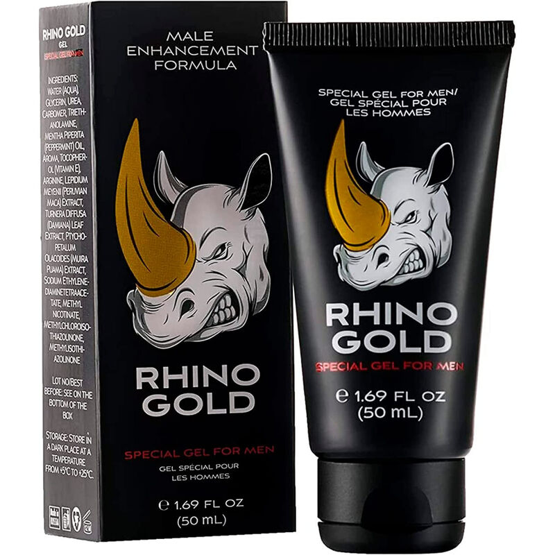 La marca RHINO GOLD nos facilita esta imagen de su producto RHINO GOLD - GEL ÍNTIMO PARA HOMBRES 50 ML para nuestro catálogo.