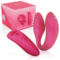 La marca WE-VIBE nos facilita esta imagen de su producto WE-VIBE - CHORUS VIBRADOR PAREJAS CON CONTROL SQUEEZE ROSA para nuestro catálogo.