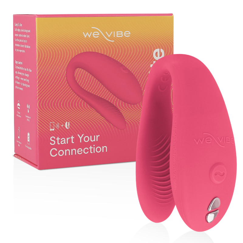 La marca WE-VIBE nos facilita esta imagen de su producto WE-VIBE - SYNC LITE ESTIMULADOR CLITORIS ROSA para nuestro catálogo.