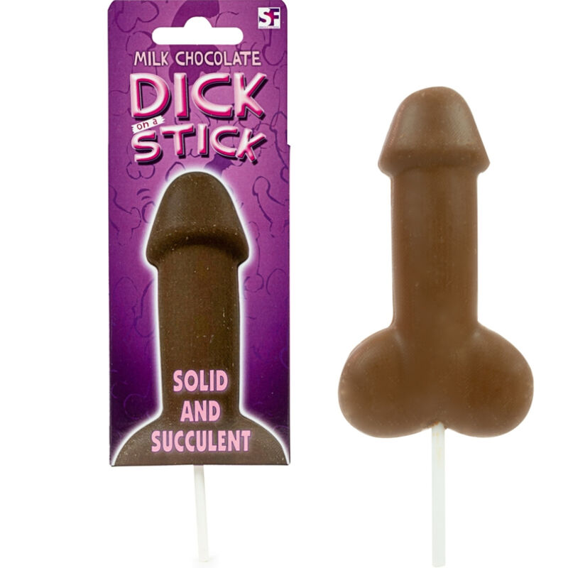 La marca SPENCER & FLETWOOD nos facilita esta imagen de su producto SPENCER & FLEETWOOD - PIRULETA PENE CHOCOLATE CON LECHE para nuestro catálogo.