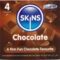 La marca SKINS nos facilita esta imagen de su producto SKINS - PRESERVATIVOS PREMIUM SABOR CHOCOLATE PACK 4 para nuestro catálogo.