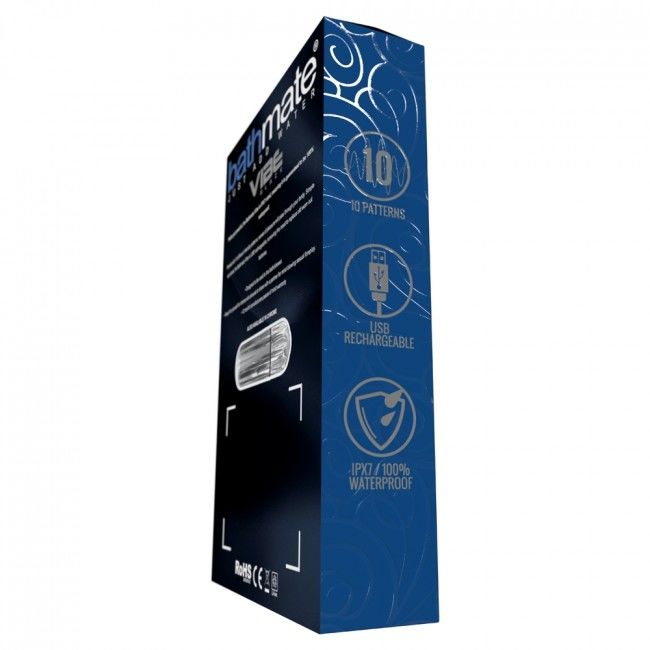 La marca BATHMATE nos facilita esta imagen de su producto BATHMATE - VIBE BALA VIBRADORA SILVER para nuestro catálogo.