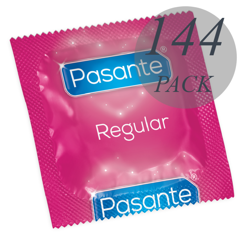 La marca PASANTE nos facilita esta imagen de su producto PASANTE - CONDOM GAMA REGULAR 144 UNIDADES para nuestro catálogo.