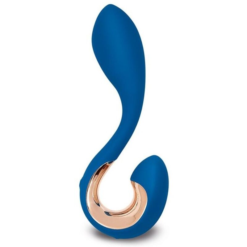 La marca G-VIBE nos facilita esta imagen de su producto G-VIBE - GPOP 2 VIBRADOR PUNTO G Y P AZUL INDIGO para nuestro catálogo.